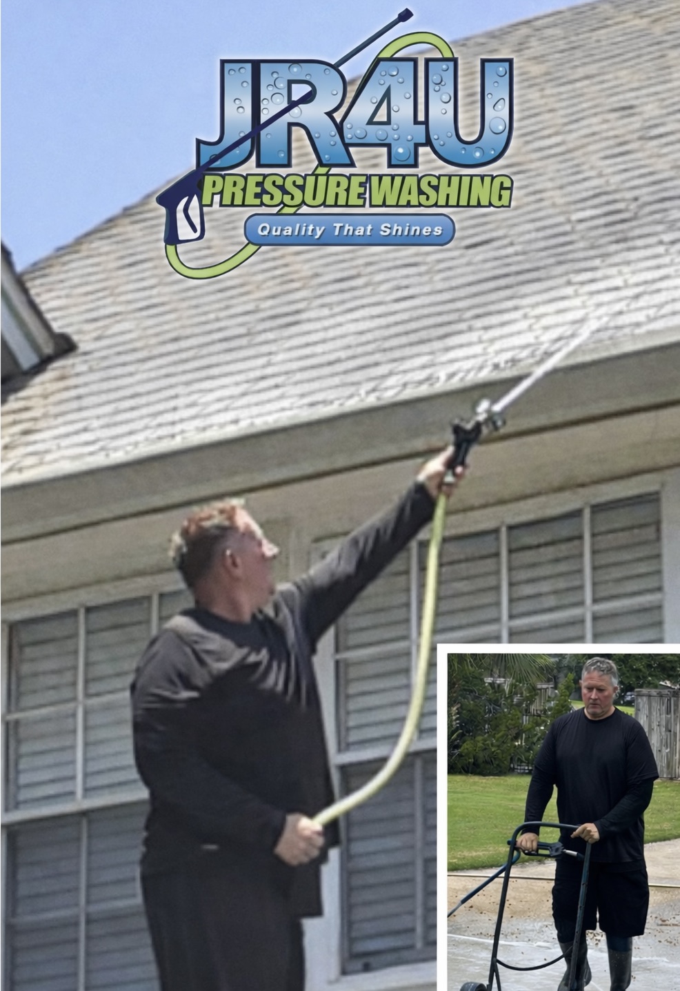 Driveway Pressure Washing